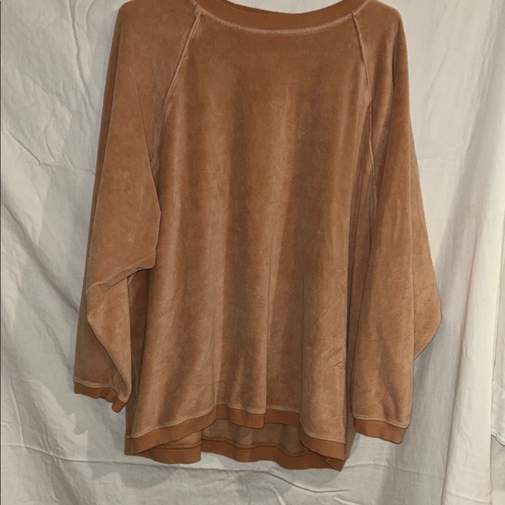 Aerie velour sweatshirt